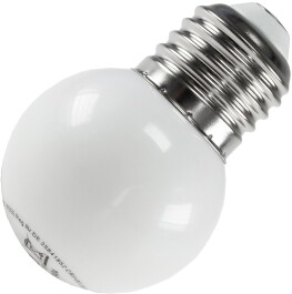 LED Tropfenlampe E27 40mm Ø warmweiß 3000k 34lm 120° 230V/1W