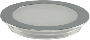 LED Einbauleuchte EBL Slim WW IP67,1W 50lm Alu matt warmweiß Ø55mm