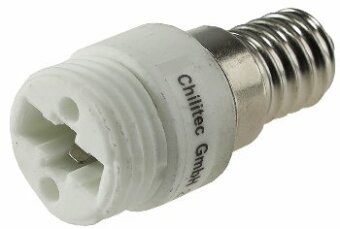 Lampensockel-Adapter Keramik E14 auf G9