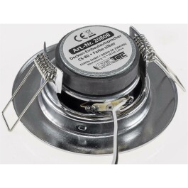 Decken-Einbaulautsprecher CTE-8W Halogen-Look 8cm Ø 6cm Einbau chrom