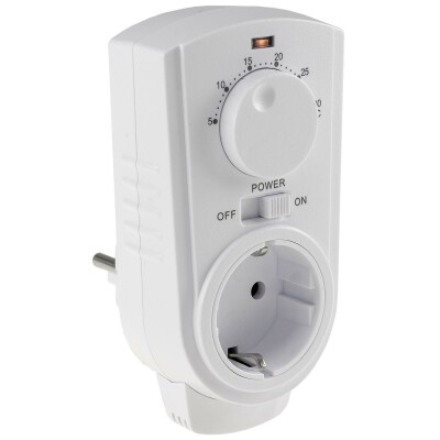 Steckdosen-Thermostat ST-35 ana max. 3500W 5-30°C AUS/AUTO 230V