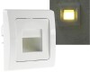 LED-Einbauleuchte DELPHI COB weiß 80x80mm 3000k warmweiß 55 Lumen