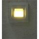 LED-Einbauleuchte DELPHI COB weiß 80x80mm 3000k warmweiß 55 Lumen