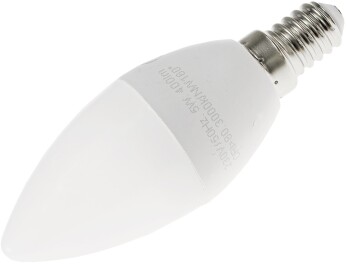 LED Kerzenlampe E14 K50 warmweiß 3000k 400lm 230V/5W