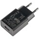 Stecker-Netzteil mit USB CTN-0510 Ein 110-240V~ Aus 5V= 1A 5W schwarz