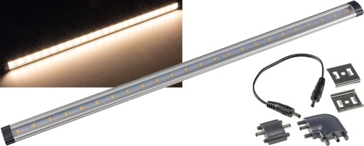 LED Unterbauleuchte CT-FL50 50cm 533lm 5 Watt 3000K / warmweiß