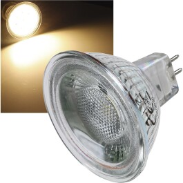 LED Strahler MR16 H50 COB 3000k 440lm 12V/5W warmweiß