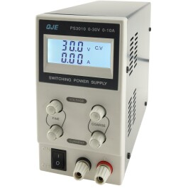 Regelbares Labornetzgerät CTL-3010 beleuchtete LCD Anzeige 0-30V 0-10A