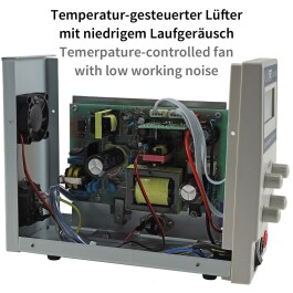 Regelbares Labornetzgerät CTL-3010 beleuchtete LCD Anzeige 0-30V 0-10A