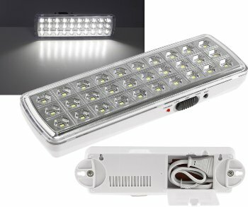 LED Notleuchte CTNL-30 SMD 205x65x30mm Lithium Akku 3,7V/1200mAh nur 2W