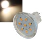 LED Strahler MR11 8x 2835 SMD LEDs 12V 2W 169 Lumen 3000k / warmweiß