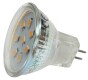 LED Strahler MR11 8x 2835 SMD LEDs 12V 2W 169 Lumen 3000k / warmweiß