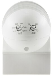 Aufputz Bewegungsmelder CBM-Slim 180° LED geeignet IP44 1-800W weiß