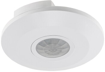 Decken-Bewegungsmelder CBM-Flat 360° LED geeignet 6m Detektion 2000W weiß