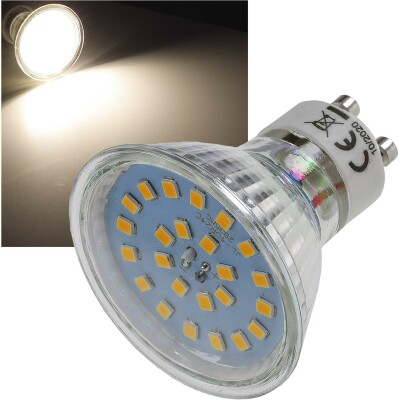 LED Strahler GU10 H55 SMD 120° 4000k 460lm 230V/4W neutralweiß