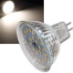 LED Strahler MR16 H55 SMD 120° 4000k 440lm 12V/5W neutralweiß