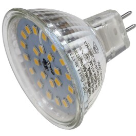 LED Strahler MR16 H55 SMD 120° 3000k 420lm 12V/4W warmweiß