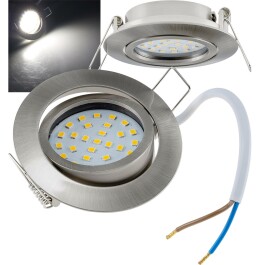 LED-Einbauleuchte Flat-26 neutralweiß 80x26mm 3W...