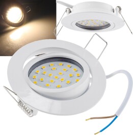 LED-Einbauleuchte Flat-26 warmweiß 80x26mm 3W 370lm...