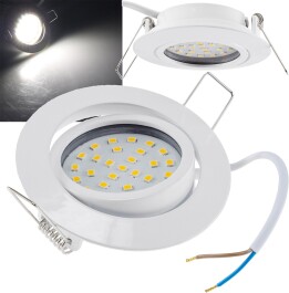 LED-Einbauleuchte Flat-26 neutralweiß 80x26mm 3W...