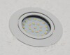 LED-Einbauleuchte Flat-26 neutralweiß 80x26mm 3W 390lm weißes Gehäuse