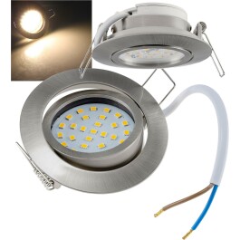 LED-Einbauleuchte Flat-32 warmweiß 80x32mm 5W 590lm...