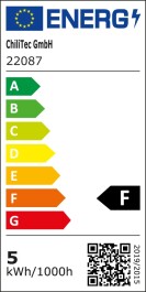 LED-Einbauleuchte Flat-32 neutralweiß 80x32mm 5W 590lm Edelstahl gebürstet