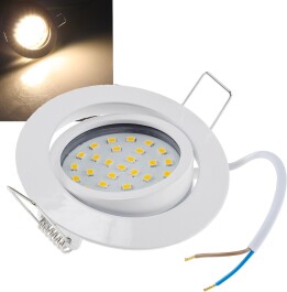 LED-Einbauleuchte Flat-32 warmweiß 80x32mm 5W 590lm...