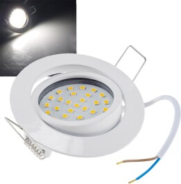 LED-Einbauleuchte Flat-32 neutralweiß 80x32mm 5W...