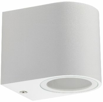 LED-Wandleuchte CTW-1 für 1x GU10 IP44 Gehäuse weiß