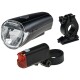 Fahrrad LED-Beleuchtungsset CFL 30 30Lux StVZO zugelassen Batteriebetrieb