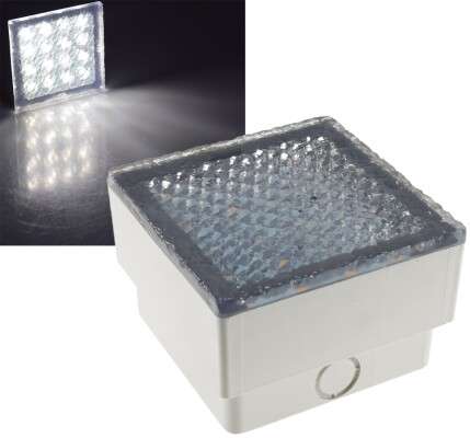 LED Pflasterstein BRIKX 10 neutralweiß 10x10x7cm 130lm IP67 230V