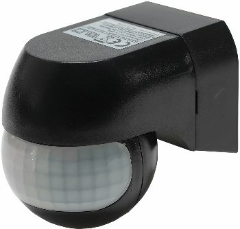 Aufputz Bewegungsmelder CBM-Slim 180° LED geeignet IP44 1-800W schwarz