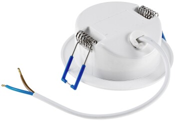 LED-Einbauleuchte Flat-30 FR-R 3000K Ø85x30mm 5W 460lm IP44 rund weiß