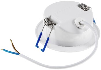 LED-Einbauleuchte Flat-30 FR-R 4200K Ø85x30mm 5W 500lm IP44 rund weiß