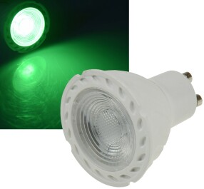 LED Strahler GU10 LDS-50 grün 38° 230V/5W