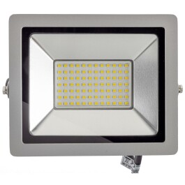 LED-Fluter SlimLine CTF-SLT 30 silber 30W 2960lm 4000K neutralweiß IP44