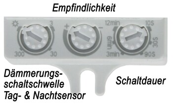 HF Bewegungsmelder CBM extend 230V 180/360° zur Nachrüstung in Leuchten