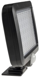 LED Solar Wandleuchte m. Bewegungsmelder 300lm 6000K Akku externe Solarzelle