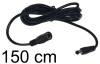 Verlängerungskabel für Netzteile 1,5m 5,5mm / 2,1mm Stecker / Buchse