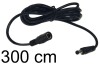 Verlängerungskabel für Netzteile 3m 5,5mm / 2,1mm Stecker / Buchse