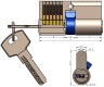 DELPHI Taster mit Namensschild 0-250V~/ 10A inkl. Rahmen UP weiß