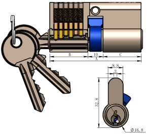 Maulwurf- + Wühlmaus-Schreck MS-Solar bis zu 650m²