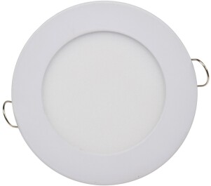 LED Licht-Panel QCP-12R Ø 12cm 230V 6W 503 Lumen 2900K / warmweiß