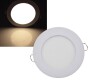 LED Licht-Panel QCP-12R Ø 12cm 230V 6W 503 Lumen 2900K / warmweiß