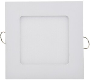 LED Licht-Panel QCP-12Q 12x12cm 230V 6W 490 Lumen 2900K / warmweiß