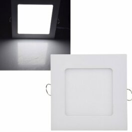 LED Licht-Panel QCP-12Q 12x12cm 230V 6W 510 Lumen 4200K /...