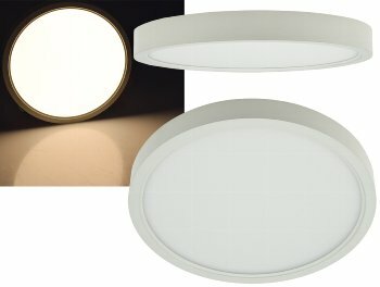 LED Deckenleuchte Santano 18w Ø 22,5cm 18W 1860lm 3000K warmweiß