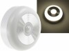 LED Leuchte mit PIR Bewegungsmelder ØxH 70x25mm 3x AAA warmweiß