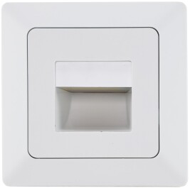 MILOS LED-Einbauleuchte COB weiß matt 80x80mm 3000k warmweiß 55Lumen